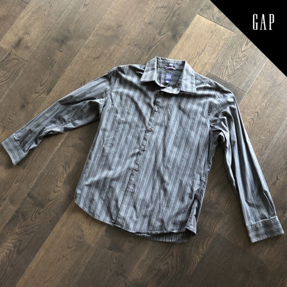 GAP Striped Button Down Shirt